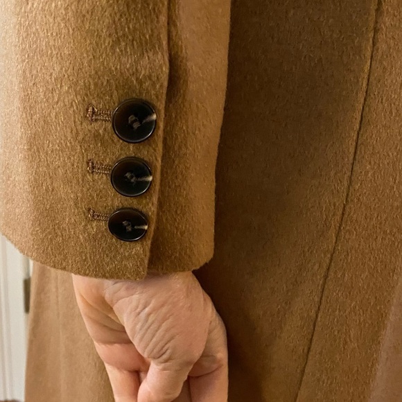 Alex Marie Camel Wool Coat - Picture 9 of 13